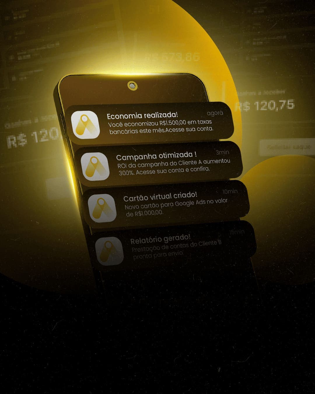 Economia realizada com AdsPay